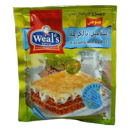 ويلز خلطة بشاميل بالكريمة ظرف 50جم